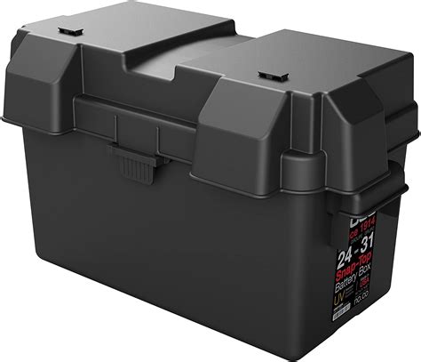 travel trailer locking battery box